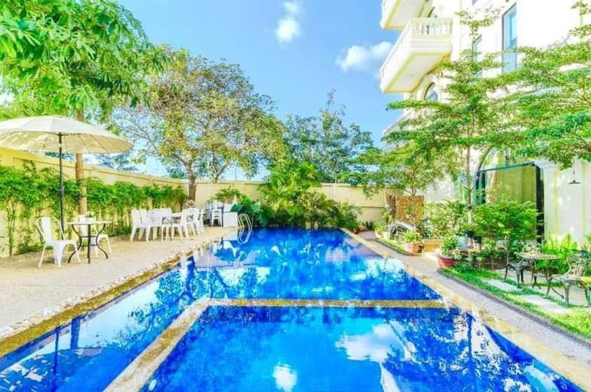 Hotel Hang Meas Boutique Kampot Exterior foto